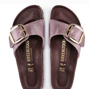 Birkenstock Madrid Big Buckle Sandals EU 37 Women's 6.5-7 Lavender Blush